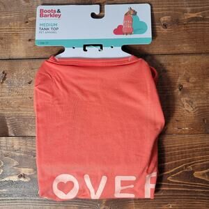 Pet Tank Top Apparel “Lover Not A Biter” Size Medium for Dogs